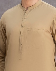 <b>Men</b> Juba Lightweight Muslim Robe Traditional Islamic Clothing Comfortable Long Sleeve Loose Fit Breathable Fabric - Product Image 4