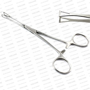 Pinzas Quirúrgicas Manuales Pennington de Acero Inoxidable Alemán Sin Ranuras para Tejidos ORL, Instrumento Médico de Vaslcare - Product Image 2