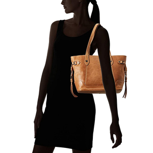 Fashionable Genuine Leather Tote <b>Bag</b> For <b>Men</b> & Women Large Capacity Cowhide Handbag Multi-functional Briefcase & <b>Shoulder</b> <b>Bag</b> - Product Image 4