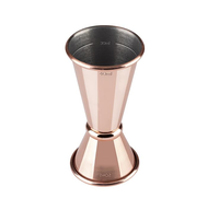 Jigger en cuivre de haute qualité, verre doseur, outil de barman, ensemble d'outils de bar pour mesurer le whisky, jigger à prix abordable