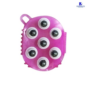 Gant de massage K Star avec 7 billes roulantes, pour massage corporel complet, soulagement de la douleur et thérapie de circulation sanguine, masseur pour les mains - Product Image 2