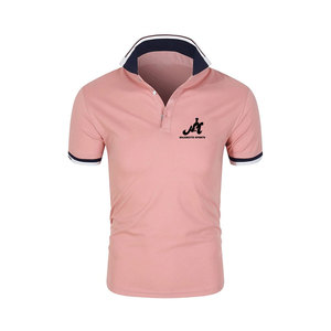 เสื้อโปโลผู้ชายแบบ OEM แบรนด์ส่วนตัว เนื้อผ้านุ่ม ระบายอากาศได้ดี คุณภาพเยี่ยม ดีไซน์ทันสมัย ลดราคาพิเศษทางออนไลน์ - Product Image 1