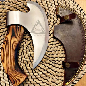 Couteau à pizza de haute qualité avec manche en bois et lame en acier inoxydable, fabriqué au Pakistan, prix de gros abordable - Product Image 3
