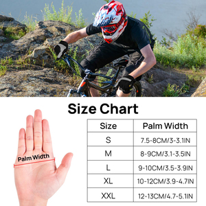 Gants de cyclisme sur mesure respirants, antidérapants, compatibles écran tactile, avec sangle de poignet réglable, pour l'été - Product Image 5