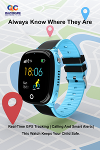 2025 QC สมาร์ทวอทช์ K8เด็ก IP67กันน้ำ4G ซิมการ์ด GPS 2ทางเสียงและวิดีโอคอล SOS geofence ติดตามรับสาย - Product Image 6