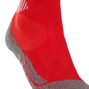 <b>Men's</b> Red Ankle <b>Socks</b> Knitted Breathable Polyester Spandex Sports <b>Socks</b> Summer Regular Style Solid Color - Product Image 6