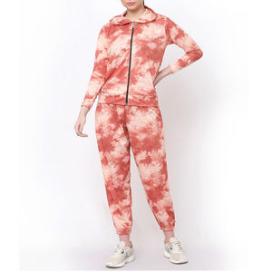 Derniers modèles de survêtements pour femmes en polyester/coton, sweat-shirt sublimé uni à col montant, haute qualité, Pakistan - Product Image 3