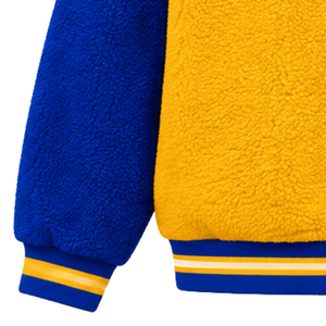 Sigma Gamma Rho Custom Reversible Women Sherpa Bomber <b>Coat</b> Plush Fleece Warm Double Sided Greek Sorority Jacket Winter Casual - Product Image 5