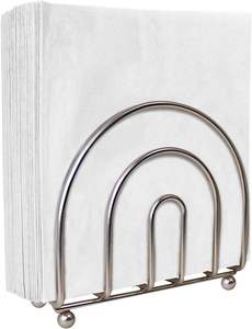 Porte-serviettes en métal élégant et compact avec revêtement antirouille, adapté pour garder les serviettes en papier bien organisées sur n'importe quelle surface - Product Image 6