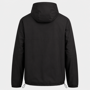 Customized logo printed windbreaker Solid color rain <b>jacket</b> <b>men</b> Latest style anorak <b>jacket</b> Plain design <b>men's</b> <b>jacket</b> - Product Image 2