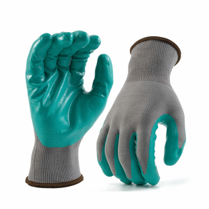Guantes de Trabajo de Nitrilo Duraderos, Textura Lisa, Agarre Antideslizante, Absorción de Humedad, 10 mil de Grosor, para Uso General, Ensamblaje y Empaquetado - Product Image 4