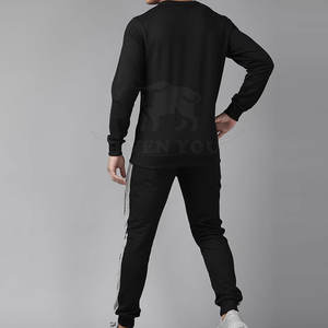 Conjunto Deportivo Unisex de Invierno de Primera Calidad, 100% Algodón, Color Sólido, Transpirable y Cómodo, en Oferta - Product Image 3