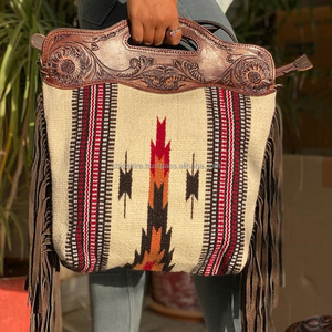 Nouveaux sacs à main usinés à la main sacs à franges couverture de selle aztèque sacs à bandoulière bohème vente à chaud vintage sacs élégants pour femmes - Product Image 3