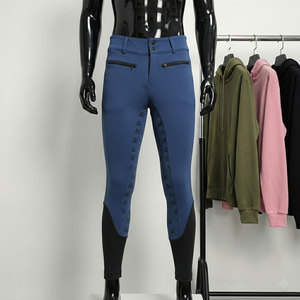 Pantalones de Montar a Caballo Antideslizantes Personalizados de Fábrica, Leggings Ecuestres Deportivos para Mujer con Bolsillos para Teléfono - Product Image 1