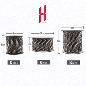 4mm 7 Stranded Nylon Utility Rope with 1 <b>Fishing</b> and 1 Fire Starter <b>Line</b> Survival Guy Ropes for Outdoor Camping and Hiking - Product Image 5