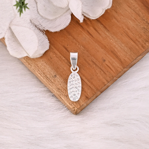 Nuevo Colgante Curativo de Plata de Ley 925 con Circonita Blanca, Joyería Boho de Diseño Personalizado - Product Image 2