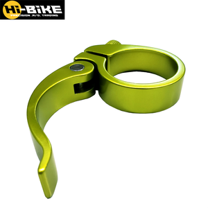 Abrazadera de liberación rápida de aleación para bicicletas OEM 38,1mm-42mm Diámetro de gran tamaño Aluminio 6061 Color anodizado QR Fácil instalación - Product Image 2