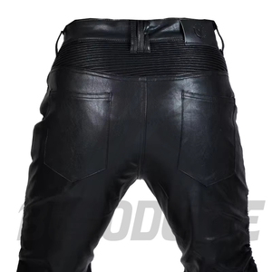 Pantalon de moto pour homme, nouveau style, pour usage extérieur, faible MOQ, couleur unie, pantalon de moto en jean - Product Image 2