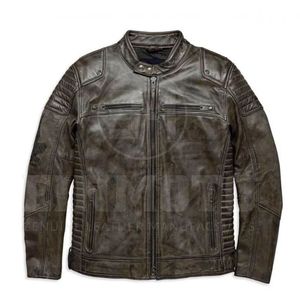 Fashionable Custom Design <b>Men</b> <b>Leather</b> <b>Jacket</b> Pakistan Made Top Product <b>Leather</b> <b>Jacket</b> for <b>Men</b> and Bikers winter <b>jacket</b> - Product Image 2