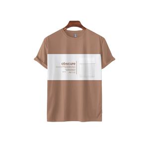 เสื้อยืดผู้ชายผ้าฝ้ายพรีเมียม แขนสั้น เป็นมิตรกับสิ่งแวดล้อม แห้งเร็ว ระบายอากาศได้ดี ผ้า 180 กรัม สไตล์ลำลองสมาร์ท - Product Image 1