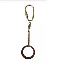 Llavero de Mosquetón Náutico de Latón con Diseño Personalizado, Estilo Vintage, Hecho a Mano para Llaves de Bicicleta - Product Image 2