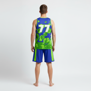 Uniformes de baloncesto de diseño personalizado, precio competitivo, buena calidad, secado rápido, 100% poliéster, en venta. - Product Image 2