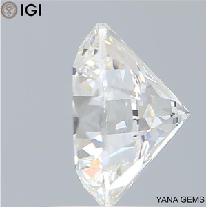 Diamante cultivado en laboratorio CVD con certificado IGI, claridad VVS1, color F, forma redonda de 8.71 mm, 2.50 quilates, para anillo de propuesta de estilo. - Product Image 6