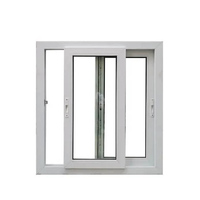 Fenêtre coulissante en aluminium sur mesure, double rail, vitrage, cadre en aluminium, pour usage résidentiel, bureaux, appartements, maisons et commerces.