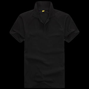 Men's Short Sleeve Solid Color Knitted <b>Polo</b> Shirt Regular Fit Casual Style <b>Orange</b> - Product Image 3