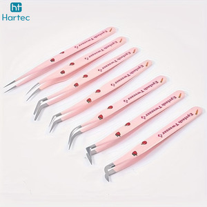Meilleure Vente Pince à Cils Isolante et Volumisante, Pince à Cils Professionnelle Pointue en Acier Inoxydable, Fournitures pour Extensions de Cils - Product Image 4