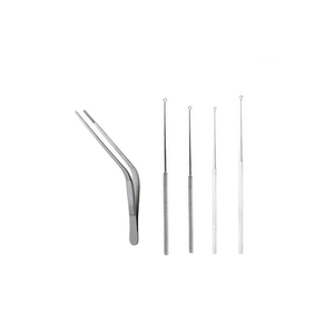 Juego de instrumentos de otomirringotomía de acero inoxidable para cirugía de oído, otorrinolaringología básica premium, kit quirúrgico ENT, estándar de seguridad ML, CE ISO - Product Image 3