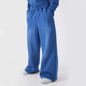 Pantalon de survêtement large et ample pour homme, de haute qualité, coupe oversize, avec cordon de serrage, style Y2K streetwear, logo personnalisé - Product Image 1