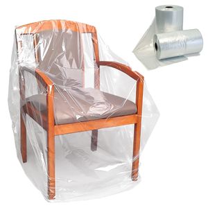 ชุดคลุมเฟอร์นิเจอร์พลาสติกใสขนาด1ล้านแผ่นบางเฉียบขนาด250-28x17x61สำหรับดูแลบ้านและใช้งานในอุตสาหกรรม - Product Image 1