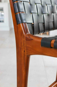 Tabourets de bar en bois de manguier haut de gamme pour cuisine, chaise haute de luxe, mobilier de café moderne, chaises de bar au meilleur prix - Product Image 6