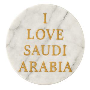 Posavasos de Mármol Premium con la Frase 'I Love You', Personalizables y Elegantes, para Mesas de Café, Bodas y Salas de Estar - Product Image 6