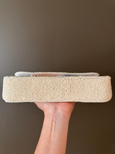 Bolso de lona de lujo para mujer con diseño geométrico de perro, cuentas y cierre de aro, multicolor, talla única, personalizado, para viajes de otoño - Product Image 6