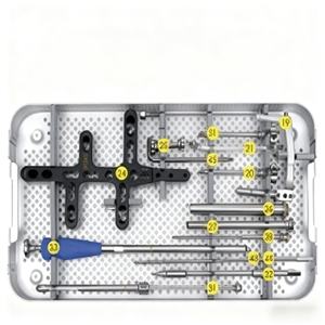 Juego de Instrumentos Ortopédicos de Alta Calidad, Kit de Instrumentos para Clavos de Bloqueo Humeral Multidimensionales DC-PK-0055, 6.5mm, Canulado - Product Image 1