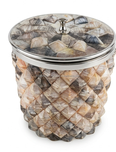 Horn Inlay Ice <b>Bucket</b> <b>Lid</b> Stainless Steel Modern Luxury 5L Capacity Floral Pattern Eco Friendly Handcrafted for Party Hotel Home - Product Image 4