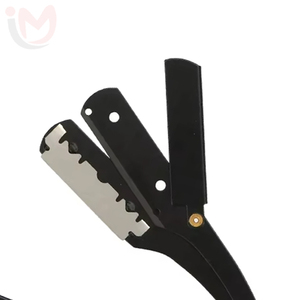 Manufacturer Wholesale Face Folding Straight Edge Single Blade Shaving Razor Replacement Blades - Product Image 2