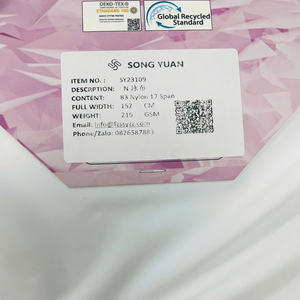 215 Gsm Nylon Spandex Tricot Tissu Lisse et <span class=keywords><strong>Fort</strong></span> Stretch pour Bikinis Textile Tissus <span class=keywords><strong>Maillot</strong></span> <span class=keywords><strong>de</strong></span> <span class=keywords><strong>bain</strong></span> - Product Image 6