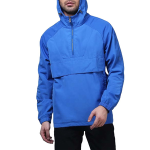 Cheap Price Athletic Windbreaker Set Low MOQ Gym Training Wear Lightweight Tracksuit Wholesale Running Wear Anorak <b>Track</b> <b>Jacket</b> - Product Image 1