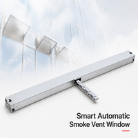Actuador de Cadena Silencioso RWA-Antrieb para Ventilación de Humo EN 12101-2, para Extracción de Humo en Edificios