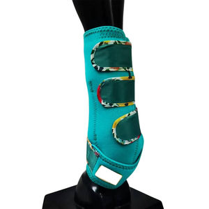 Bottes d'équitation respirantes OEM ODM personnalisées sur mesure, impression de logo personnalisée de haute qualité, bottes de brossage pour chevaux - Product Image 3