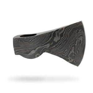 Tête de hache en acier Damas forgée à la main, tête de hache de montagne, tête de hache de chasse en acier Damas faite sur mesure pour l'extérieur - Product Image 1