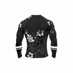 Camiseta Deportiva Personalizada OEM de 4 Vías Elásticas para MMA BJJ, Camiseta Informal de Manga Corta para Hombre, Satén Transpirable Antibacteriano UPF50+ - Product Image 2