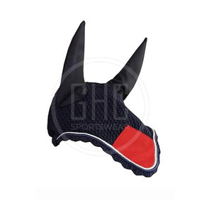 High Quality Breathable Mesh Horse Ear <b>Bonnet</b> for Daily Practice Use Fine Fit Customizable Size & Color - Product Image 3