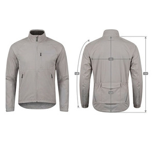Chaqueta Impermeable Cortavientos, Servicio OEM, Chaqueta de Ciclismo, Chaqueta Deportiva Ligera e Impermeable para Hombre - Product Image 6