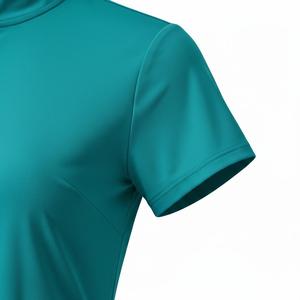 Vêtements de sport pour femmes de haute qualité, couleur vert turquoise, vêtements de golf, vêtements de sport slim sans manches en spandex/nylon, confortables pour l'entraînement, décontractés, été - Product Image 3