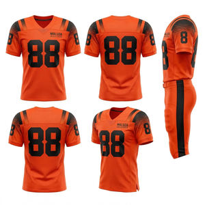 Camiseta de Fútbol Americano Profesional Sublimada, Personalizada con la Identidad del Equipo, de Secado Rápido y Transpirable, Kits de Entrenamiento de Fútbol - Product Image 6