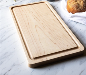 Wholesale Kitchen & Tabletop Large End Grain Chopping Block Black Walnut Wood Cutting <b>Board</b> with Handle - Product Image 5